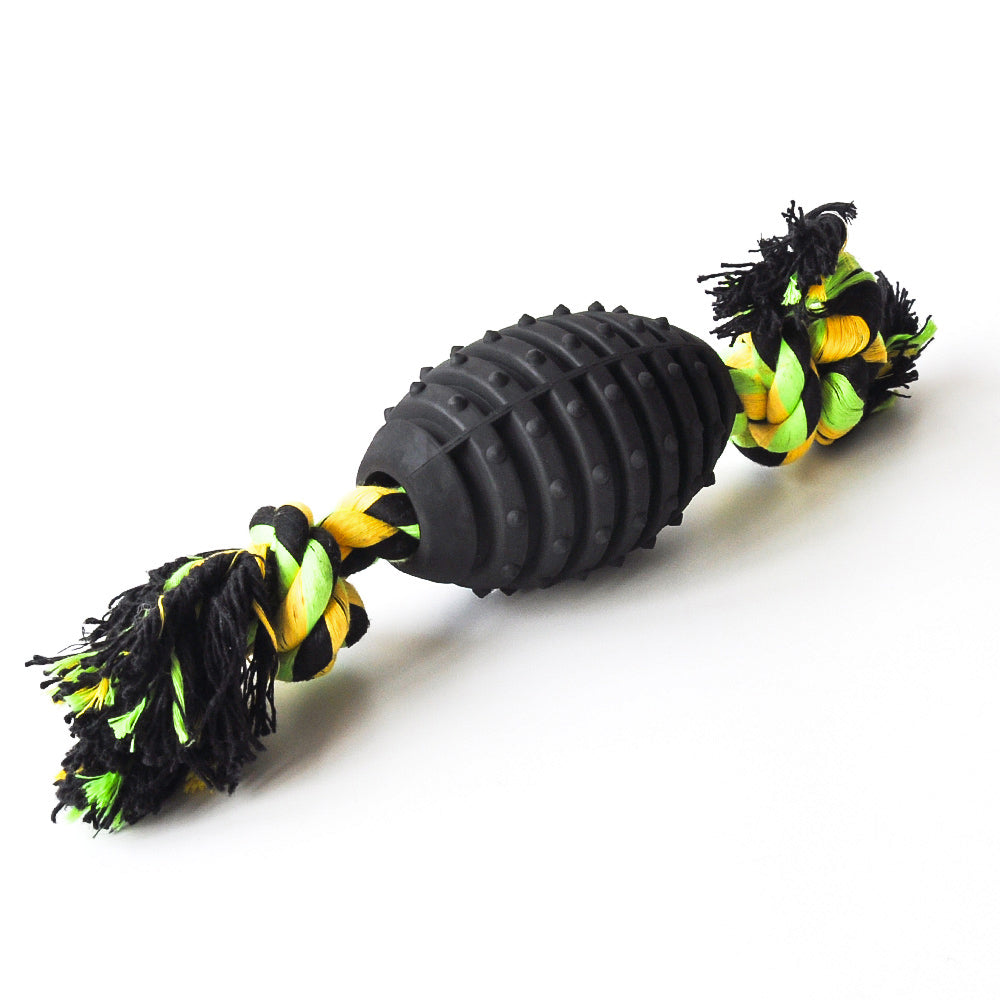 
                  
                    Juguete Perros Morder y Tirar - Granada con Cuerda (12x8cm)
                  
                