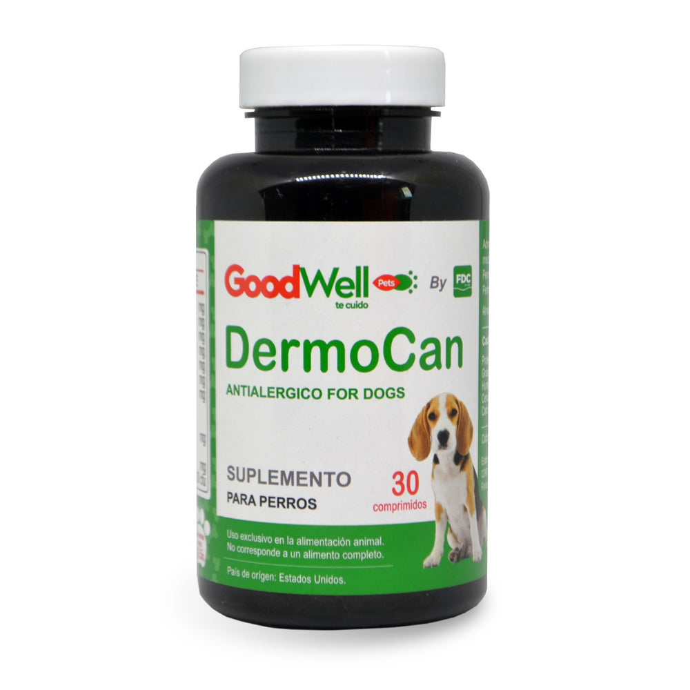 Suplemento Perro Antialérgico Dermocan 30 Comprimidos