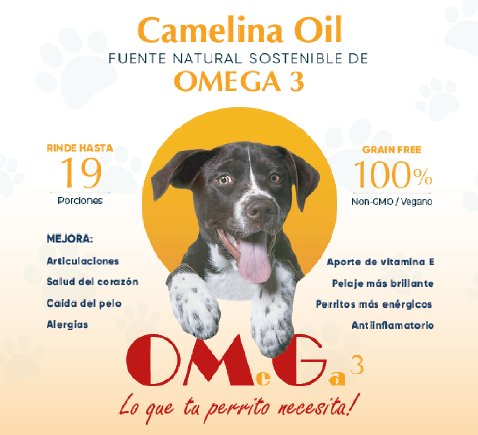 
                  
                    Aceite de Camelina Omega 3 para Perros
                  
                