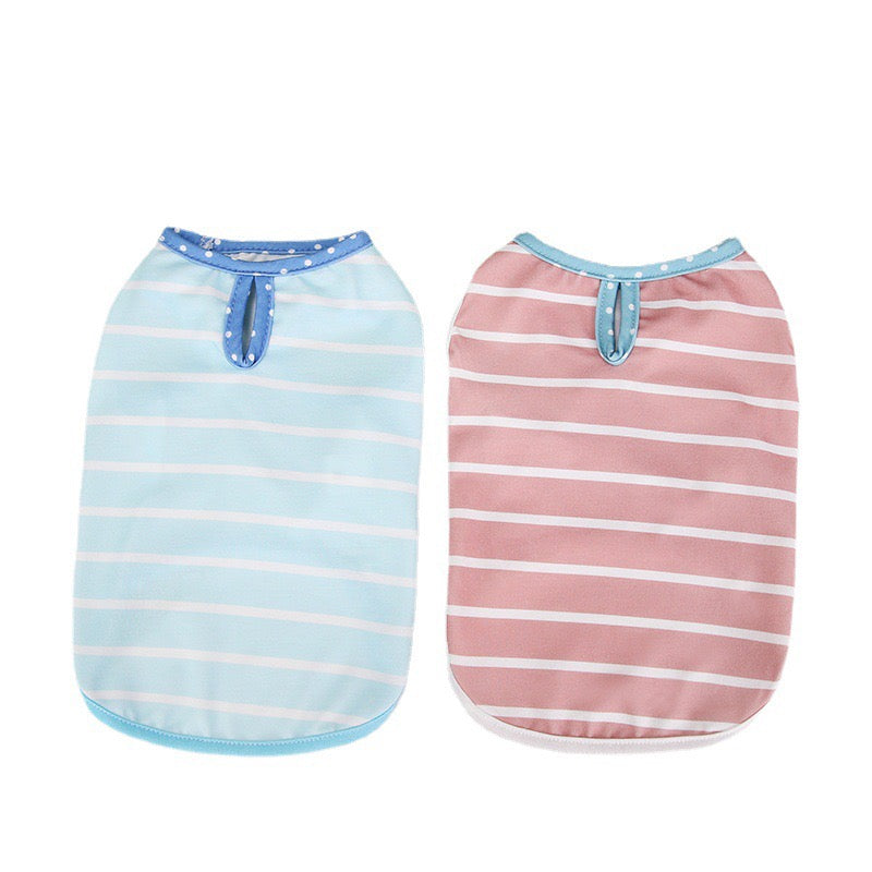 Polera Gato White Stripes