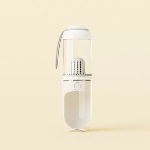 Botella de Agua con Filtro para Paseo 330ml Blanco
