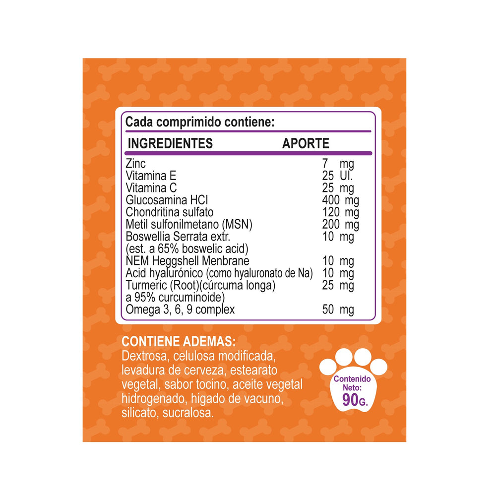 
                  
                    Suplemento Perro Articulaciones Joint Care 30 Comprimidos
                  
                