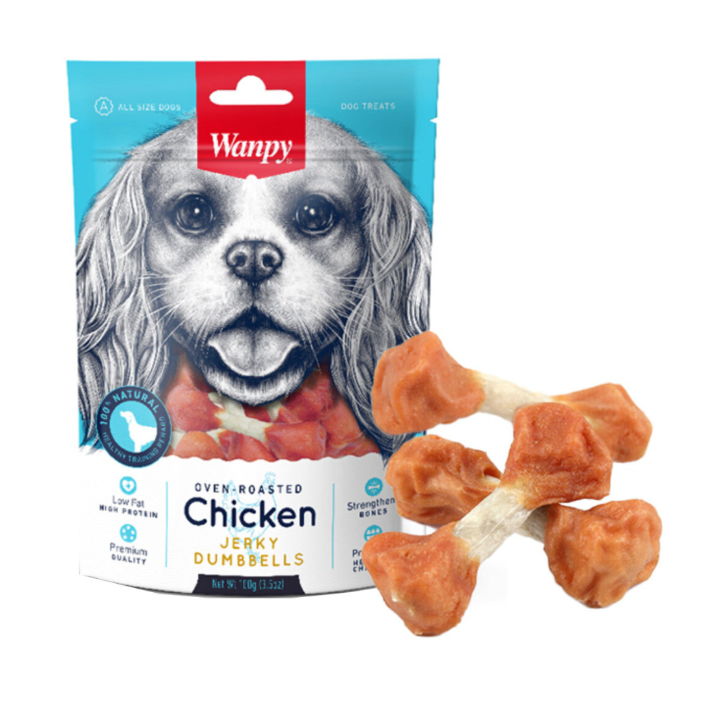 Mancuernas para Perros Pollo - 100 grs