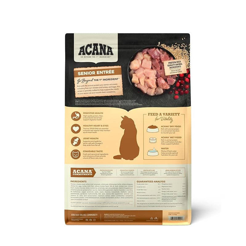 
                  
                    Alimento Seco Gato Acana Senior Entrée 4,5 Kg
                  
                