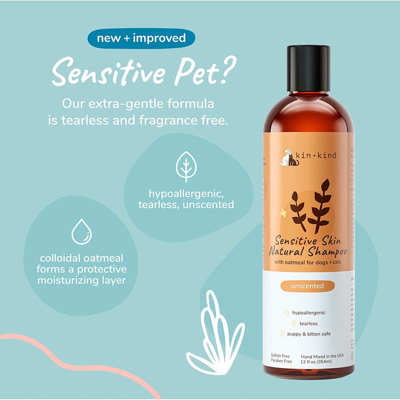 
                  
                    Shampoo Cachorros y Piel Sensible Sin Perfume para Perros y Gatos - 354 ml
                  
                