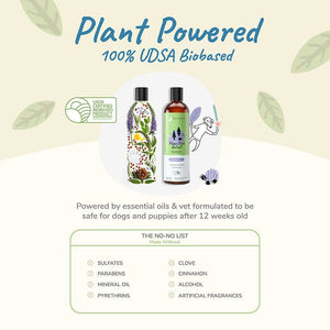Shampoo Anti-Pulgas Lavanda para Perros y Gatos - 354 ml