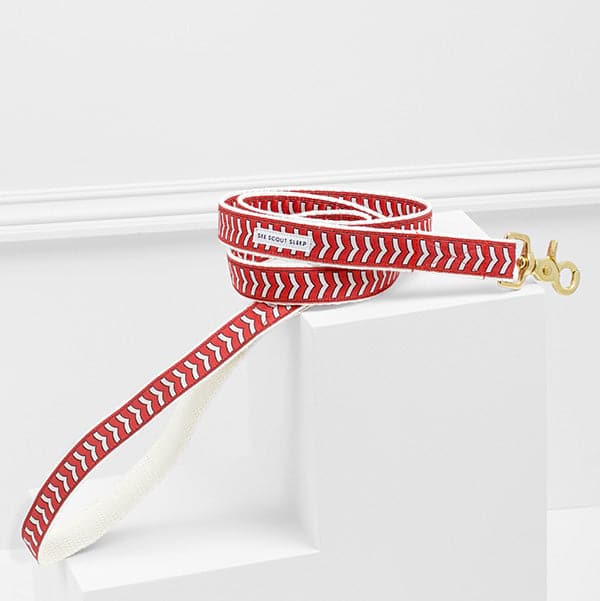 Correa Chef L'Bark Rojo/Beige