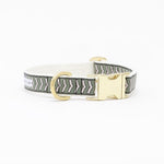 Collar Chef L'Bark Verde Musgo/Beige