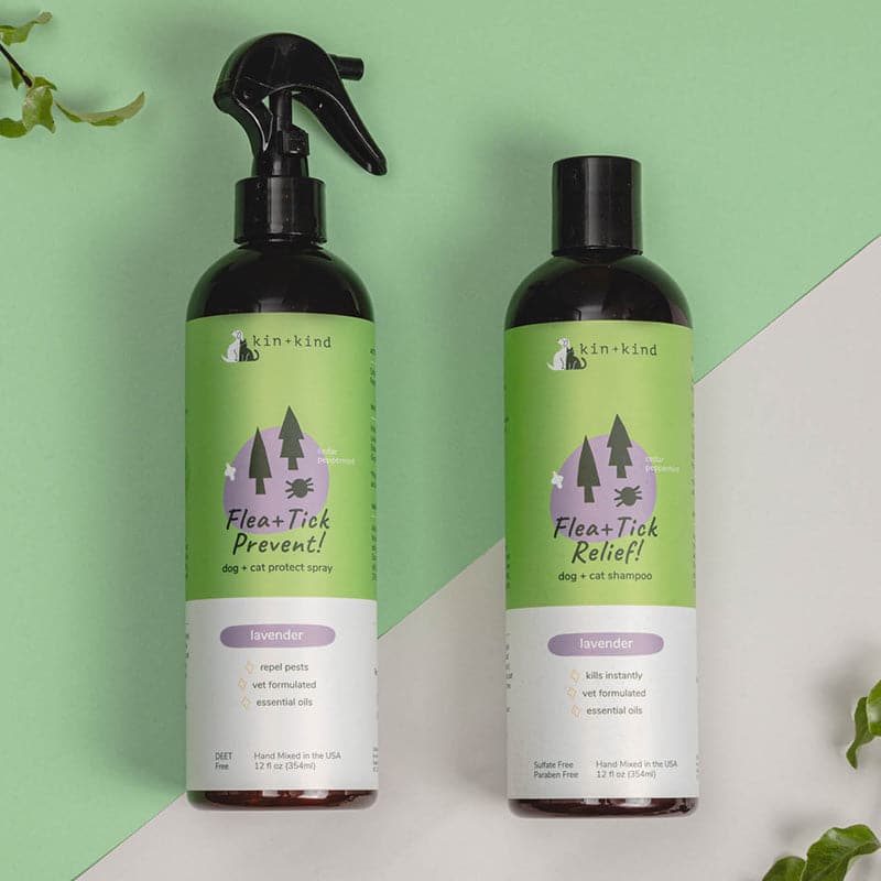 
                  
                    Shampoo Anti-Pulgas Lavanda para Perros y Gatos - 354 ml
                  
                