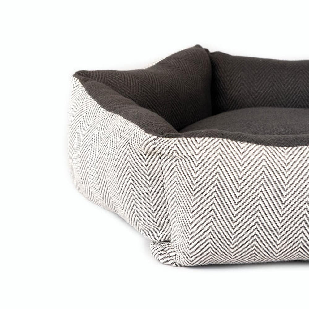 Cama Hexagonal Recycled para Perros Gris