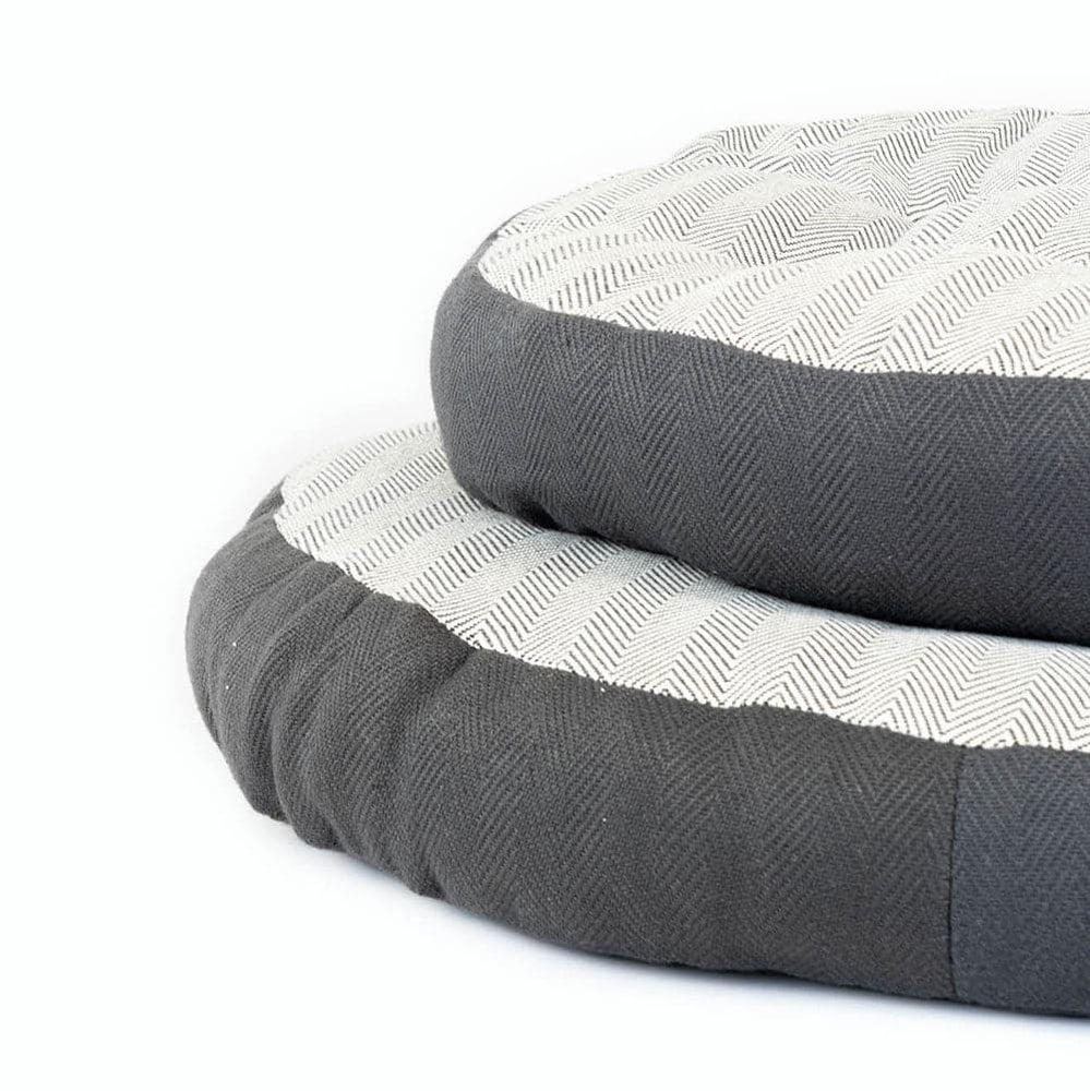 Cama Round Recycled Gris para Perros