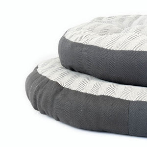 Cama Round Recycled Gris para Perros