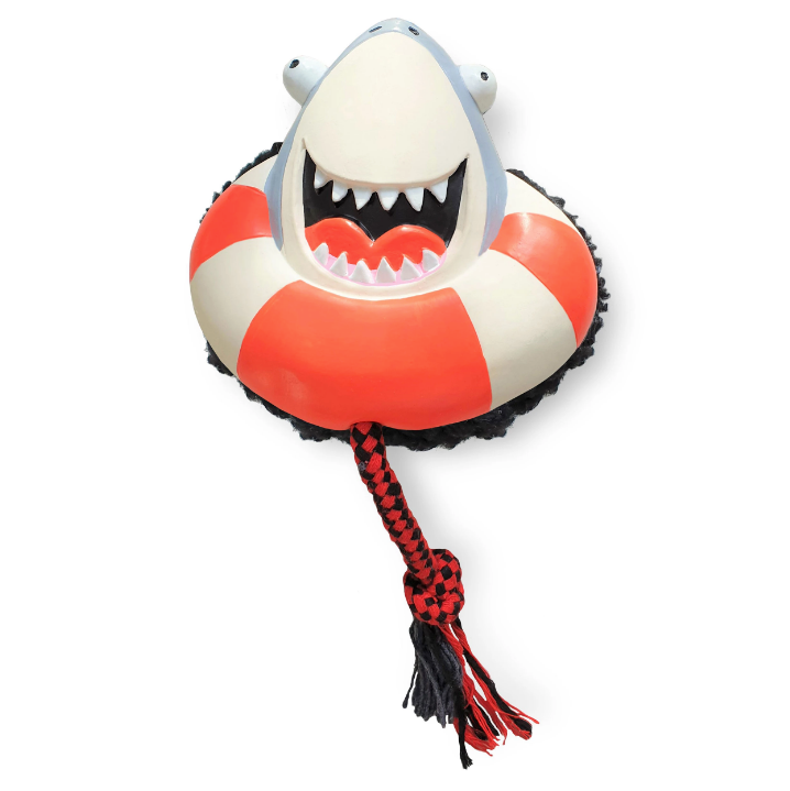 Frenzy the Shark - Juguete de cuerda con sonajero