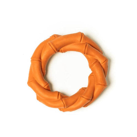 Juguete Perros Lanzar y Morder - Ring Tuff Naranjo (14x14cm)