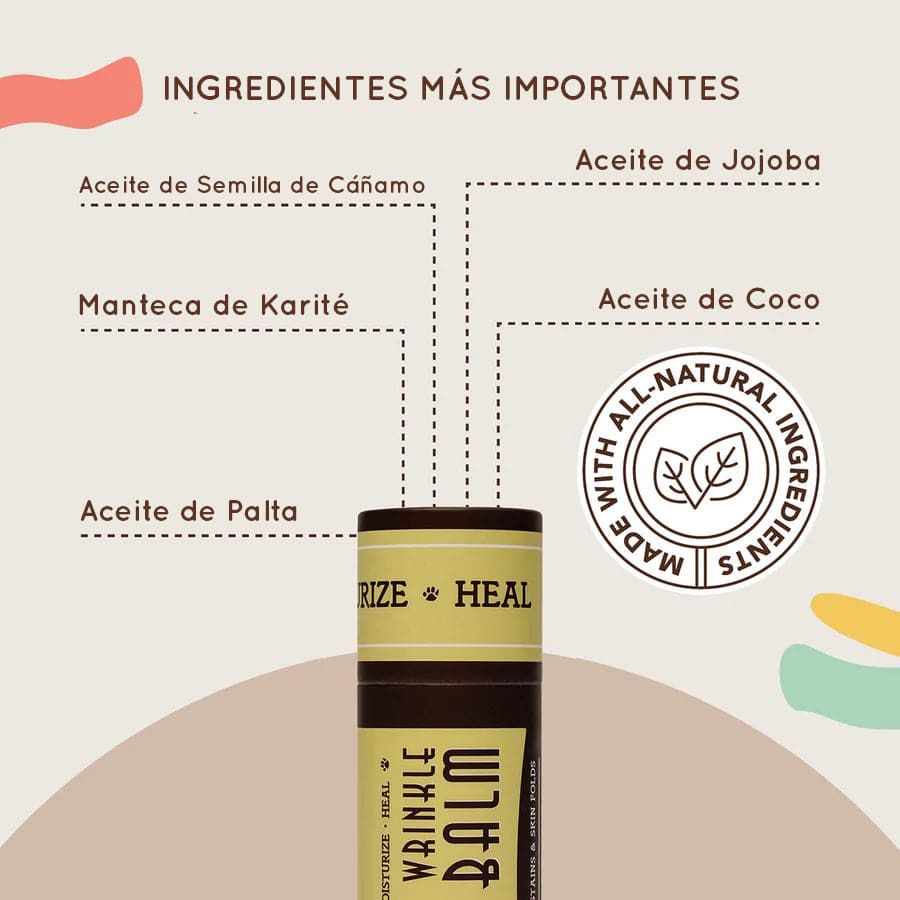 
                  
                    Bálsamo para pliegues Wrinkle Balm - Barra de Bolsillo
                  
                